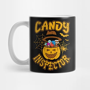 Candy Inspector Shirt, Halloween Shirt, Halloween, Halloween Tee, Halloween Party, Fall Shirt, Teacher Shirt, Cute Halloween, Halloween Gift Mug